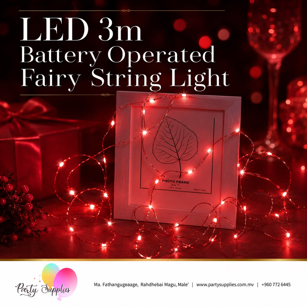 Led 3m Battery Operates Fairy String Light