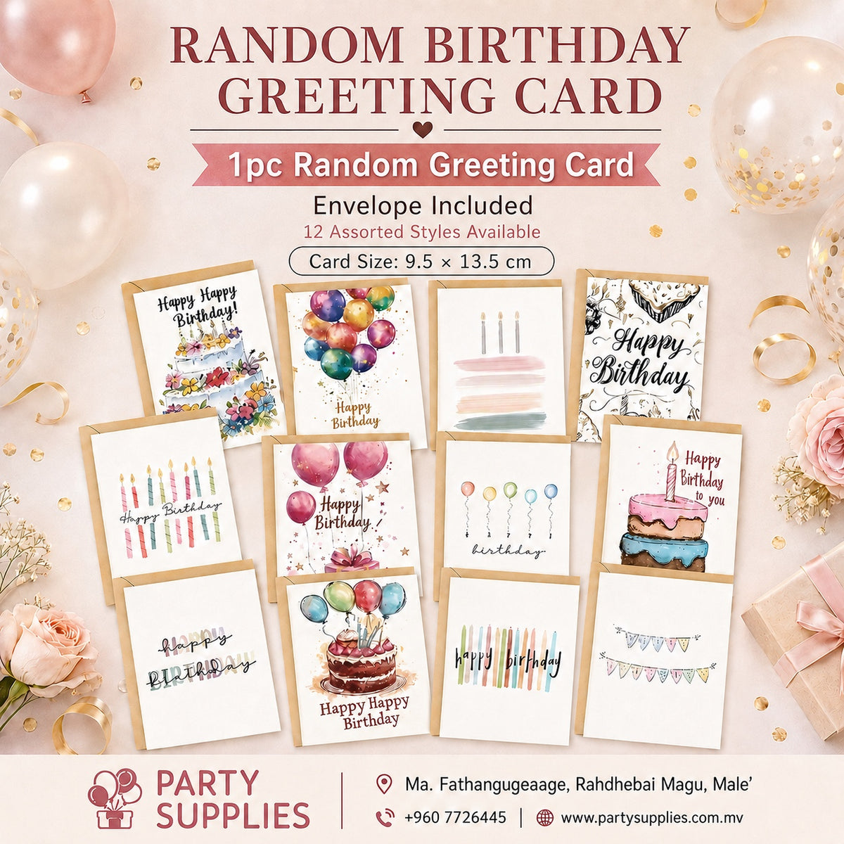 Random Birthday Greeting Card