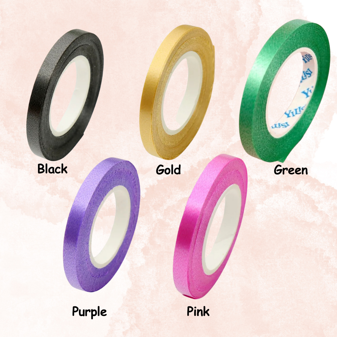 10 Meters Roll - 0.5cm Balloon Curling Ribbon
