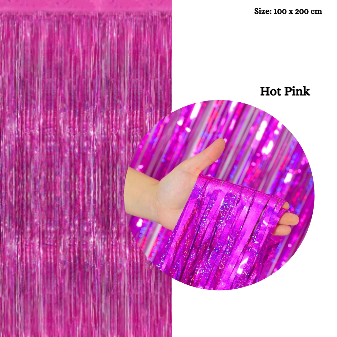 Laser Foil Rain Curtains