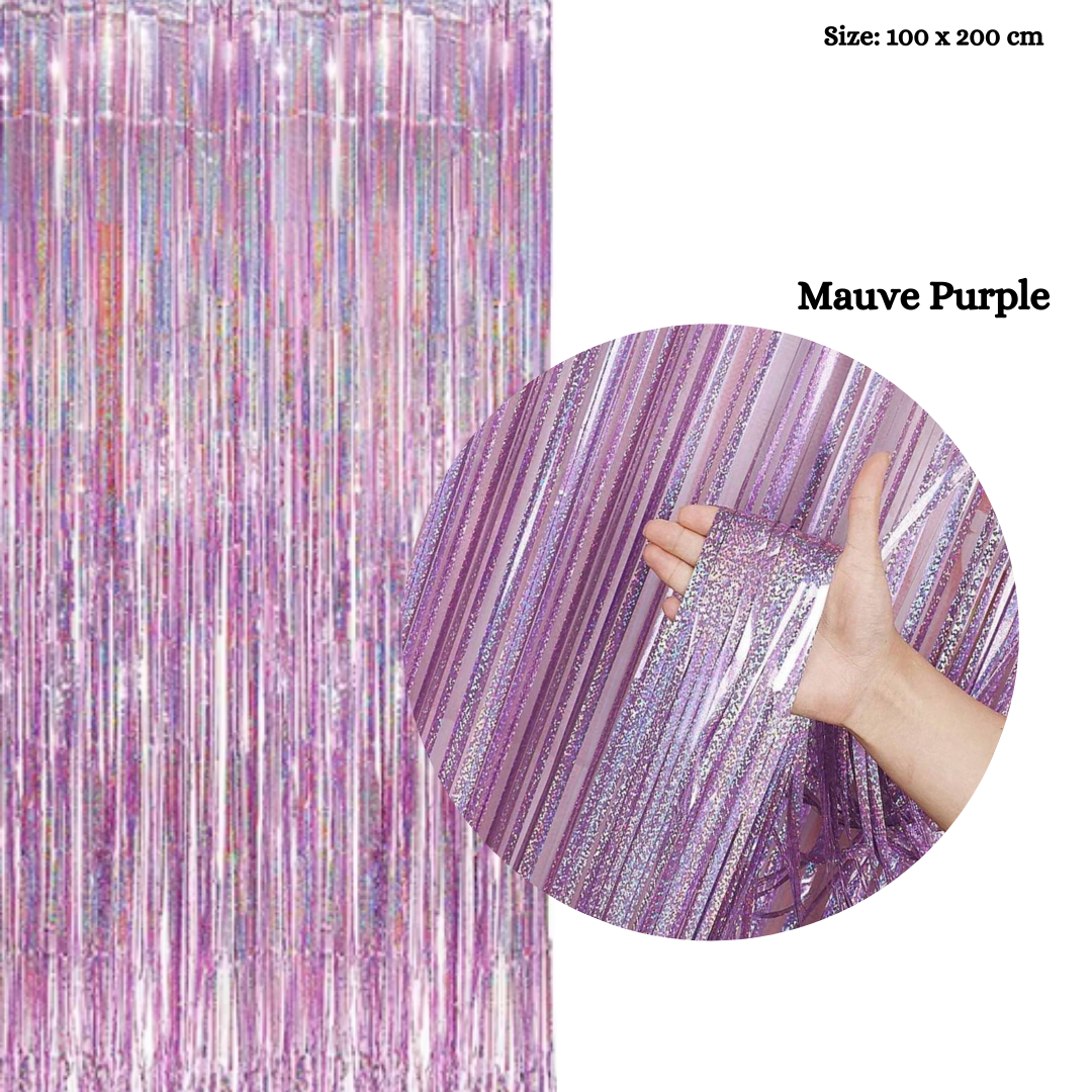 Laser Foil Rain Curtains