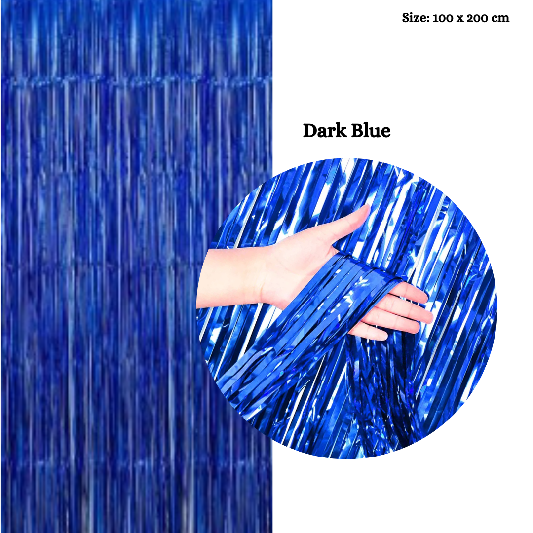 Metallic Foil Rain Curtains