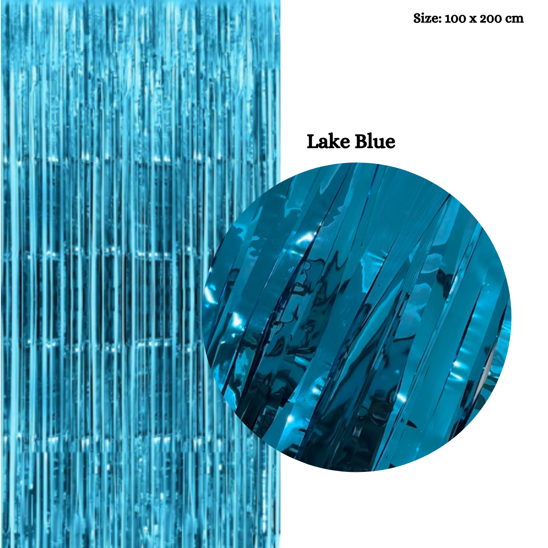 Metallic Foil Rain Curtains