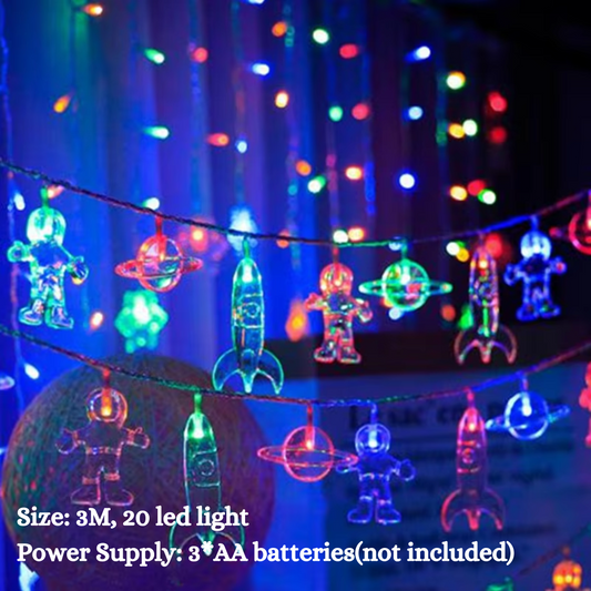 30m 20 Led Warm Space Theme String Light