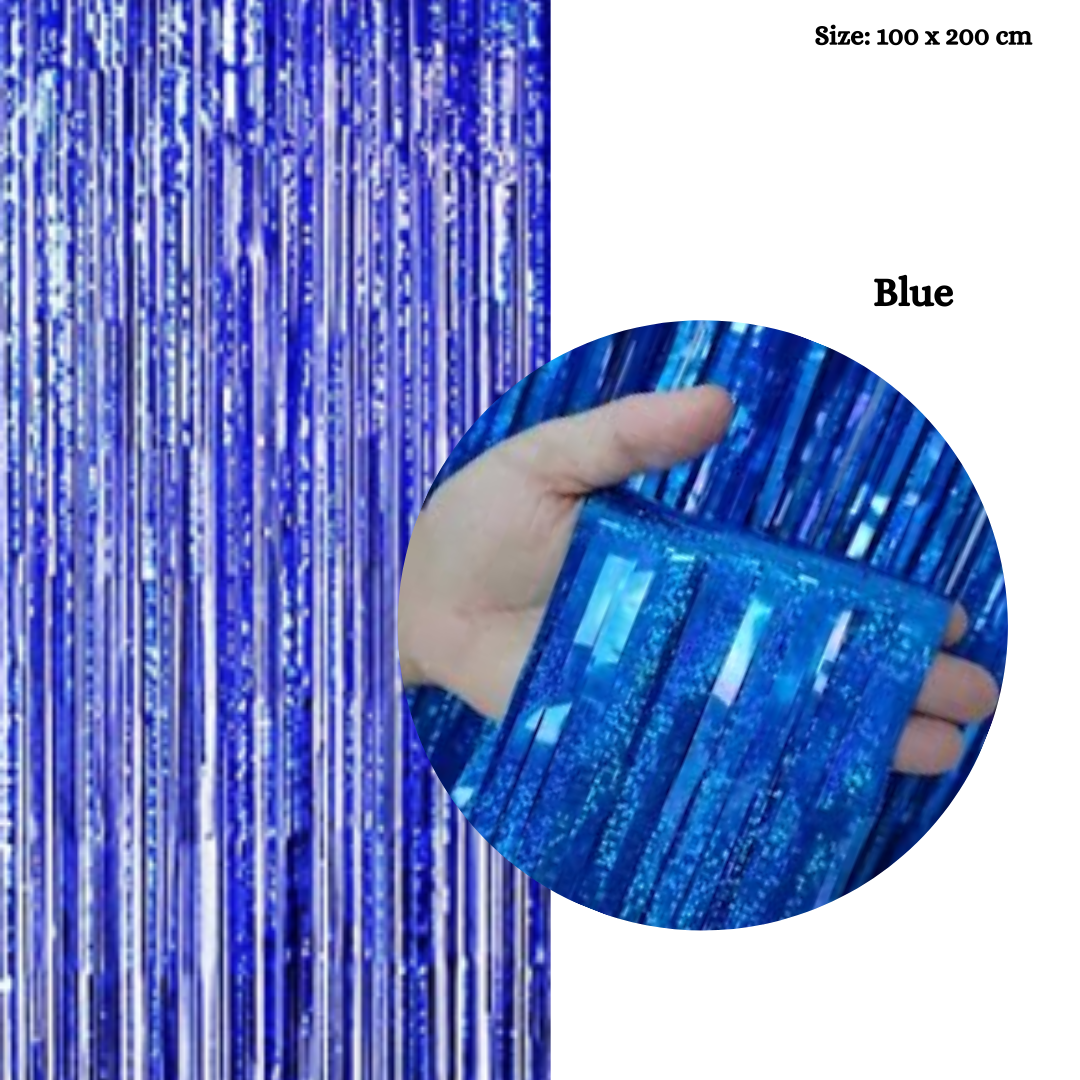 Laser Foil Rain Curtains