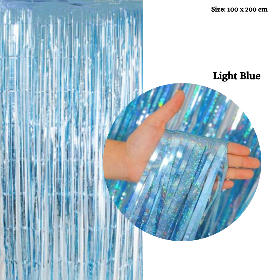 Laser Foil Rain Curtains