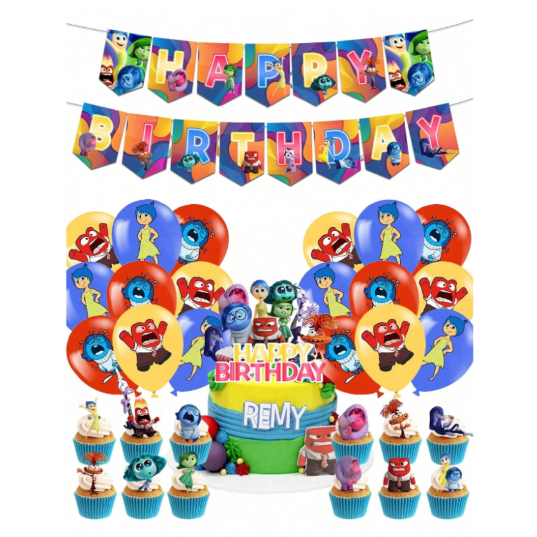 64pcs Inside Out Balloon set