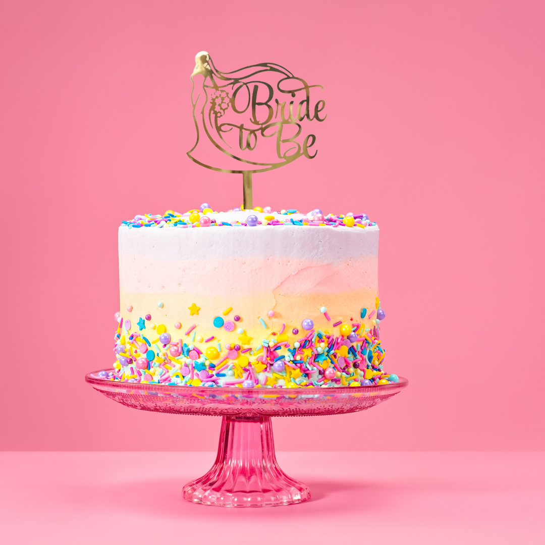 Bride to be Cake Topper