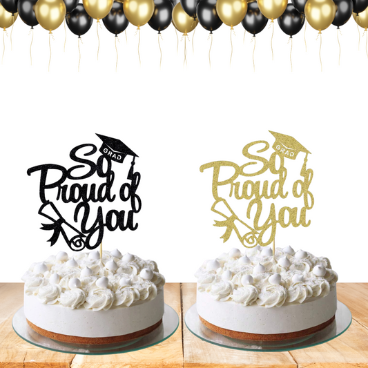 So Proud Of You Cake Topper