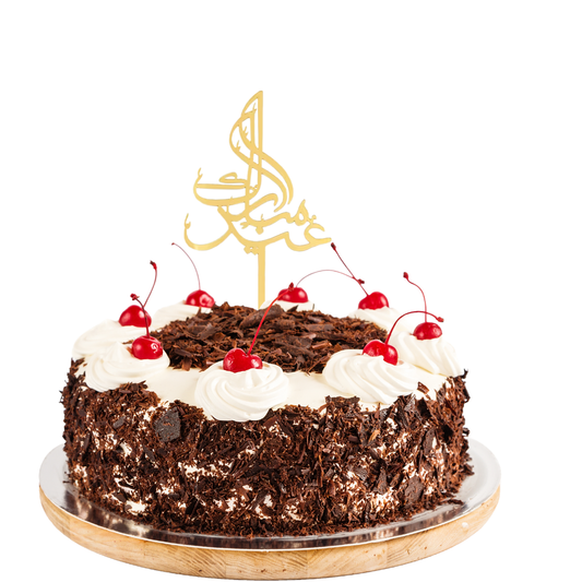 1pcs Eid Mubarak Birthday Cake Toppers