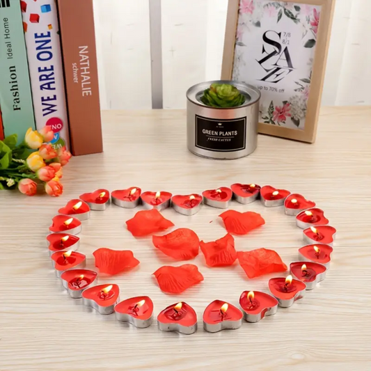 Heart-Shaped Scented Candle