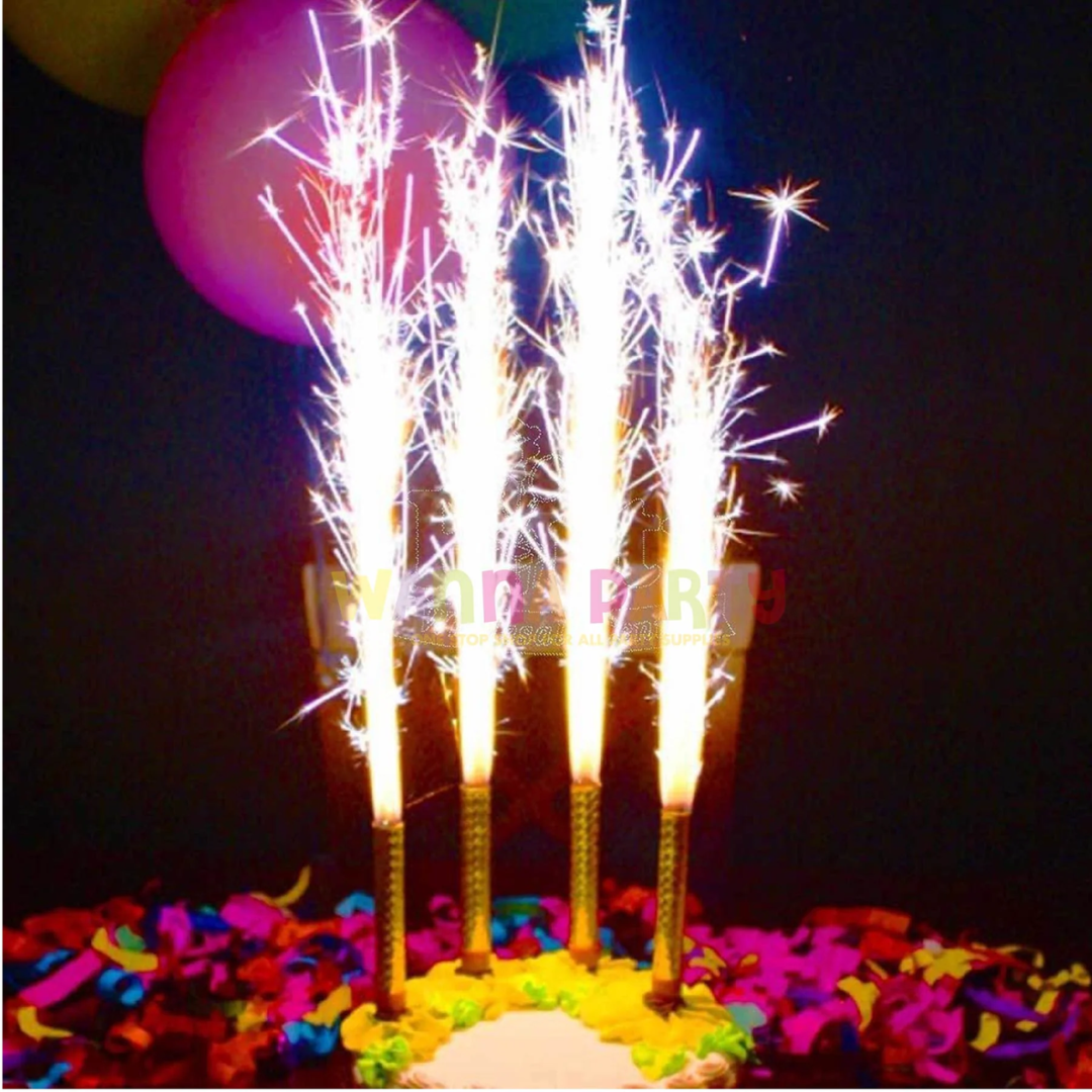 18cm Sparkling Cake Candle