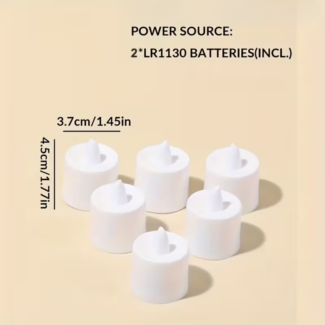 1pcs Battery-Powered Tea Light Candles