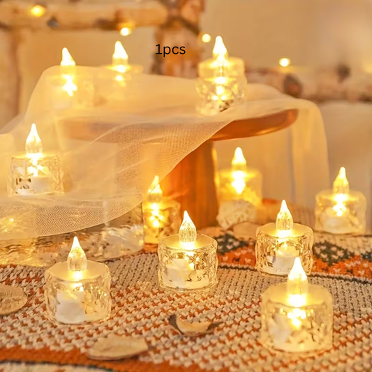 1pcs Flameless LED Crystal Candles