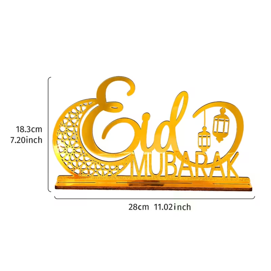 Moon Eid Mubarak Letters