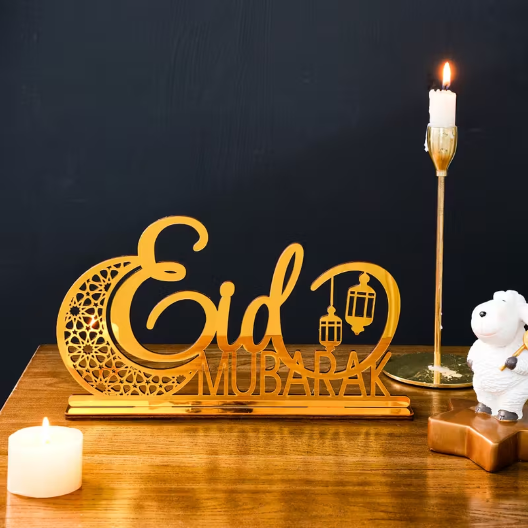 Moon Eid Mubarak Letters