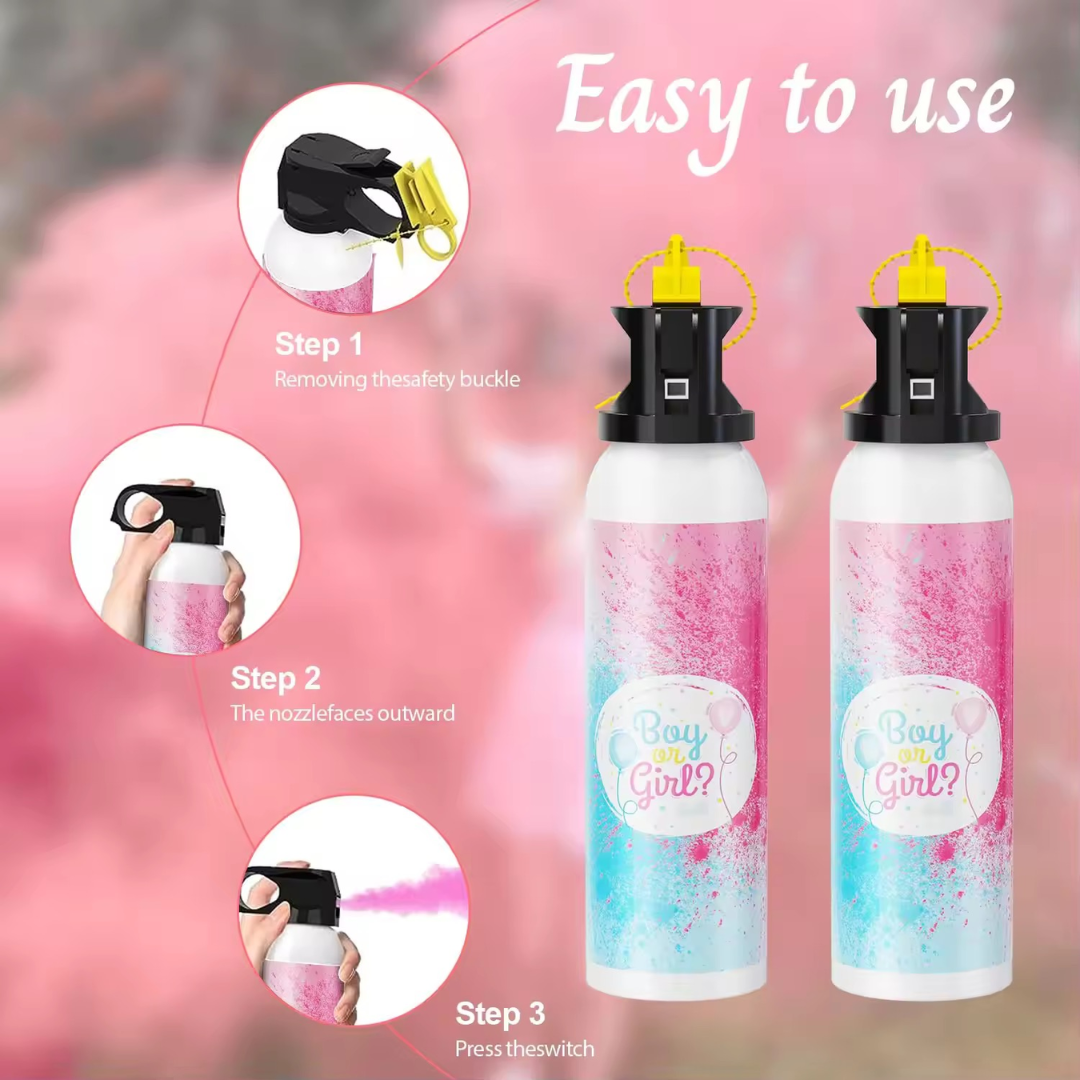 Gender Reveal Fire Extinguisher