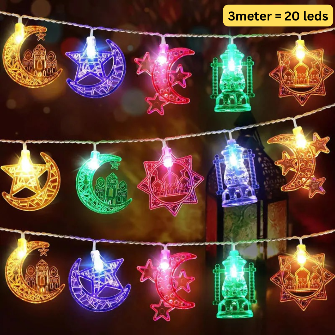 3M Islamic Festival Led String Light, USB Powered