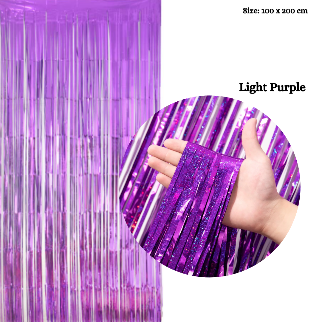 Laser Foil Rain Curtains