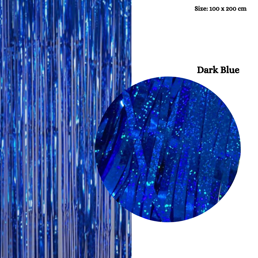 Laser Foil Rain Curtains