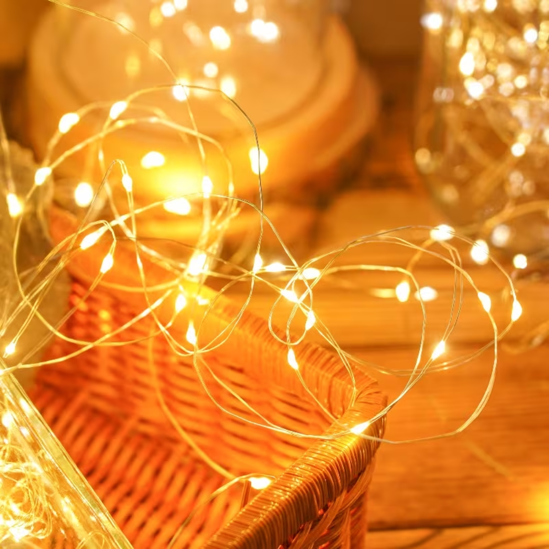 1pcs 3m/9.84ft 30 LED Battery Powered String Lights