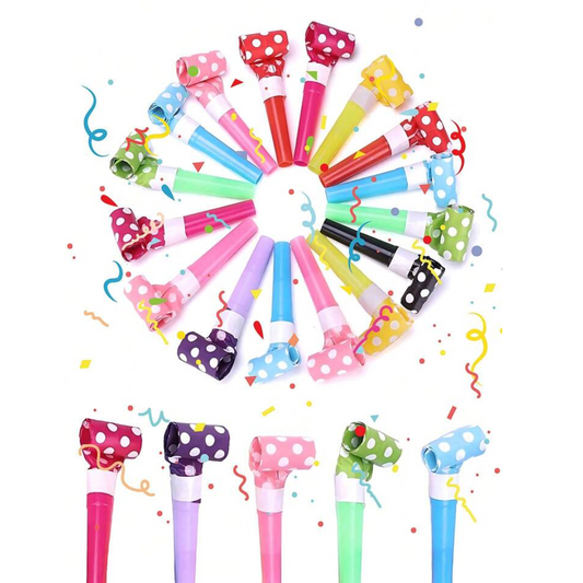 20Pcs Polka Dot Party Blowers