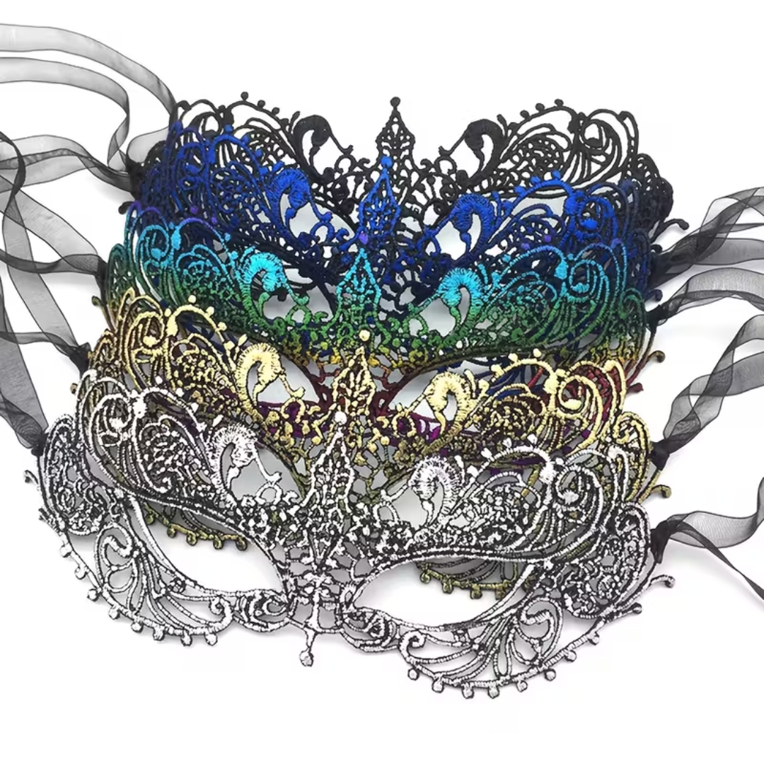 Elegant Lace Masquerade Masks for Women