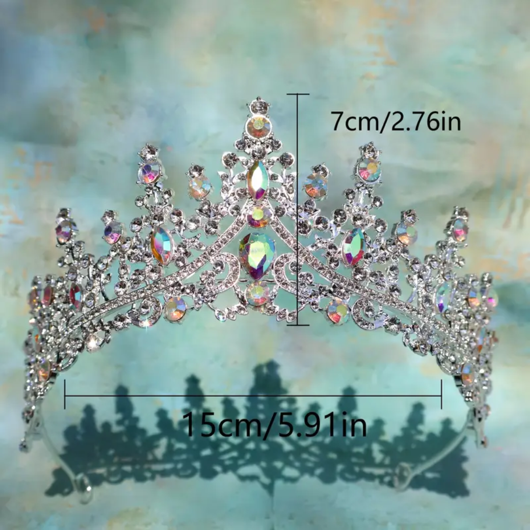 Sparkling Rhinestones Bridal Crown