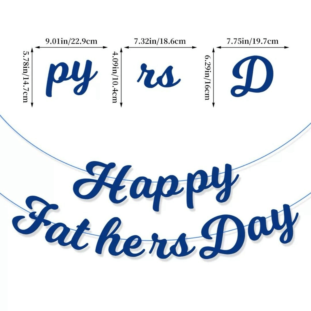 16pcs Father's Day Balloon Set
