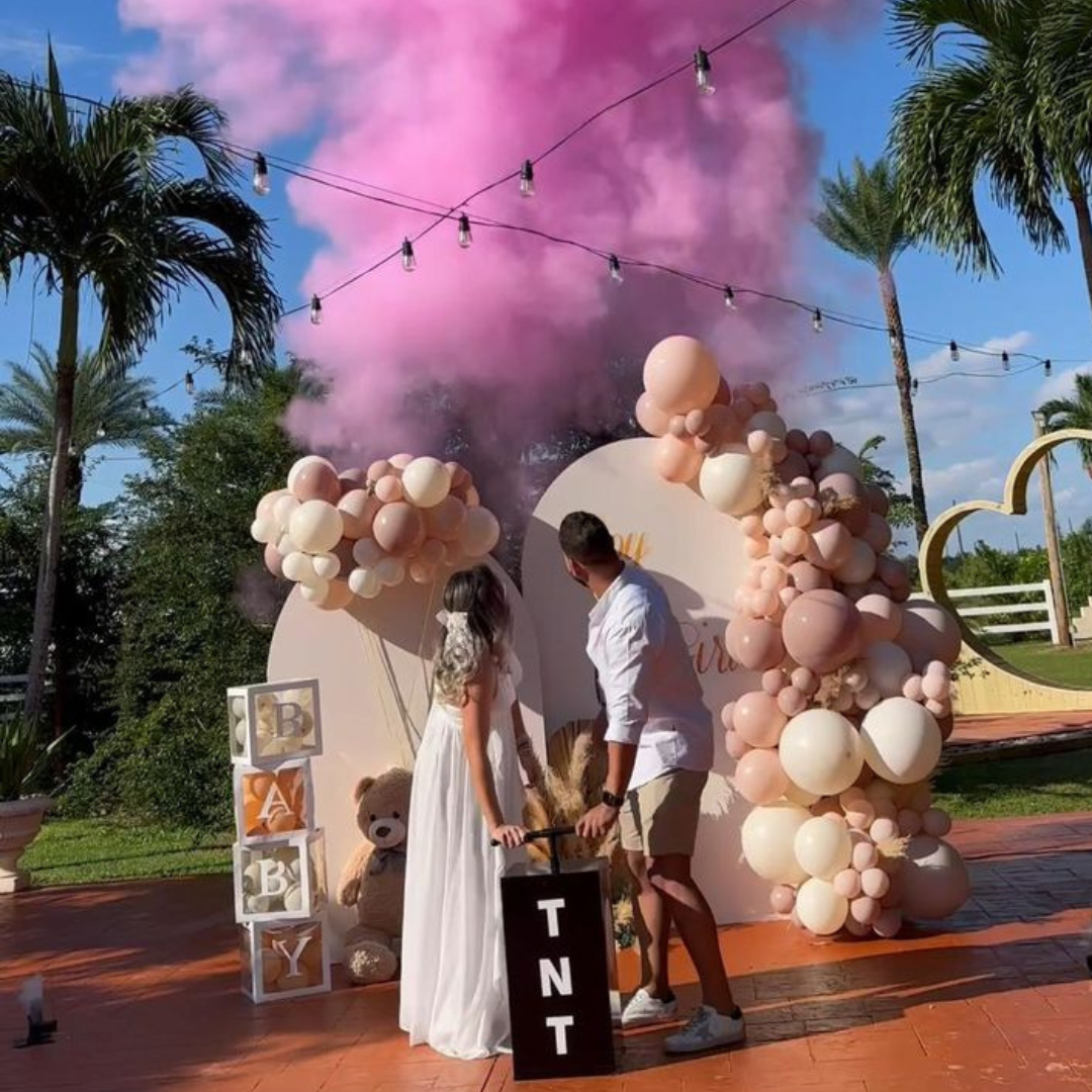 TNT or Remote Triggered Powder and Confetti Burst Machine
