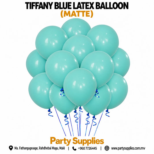 Tiffany Blue Latex Balloon (Matte)