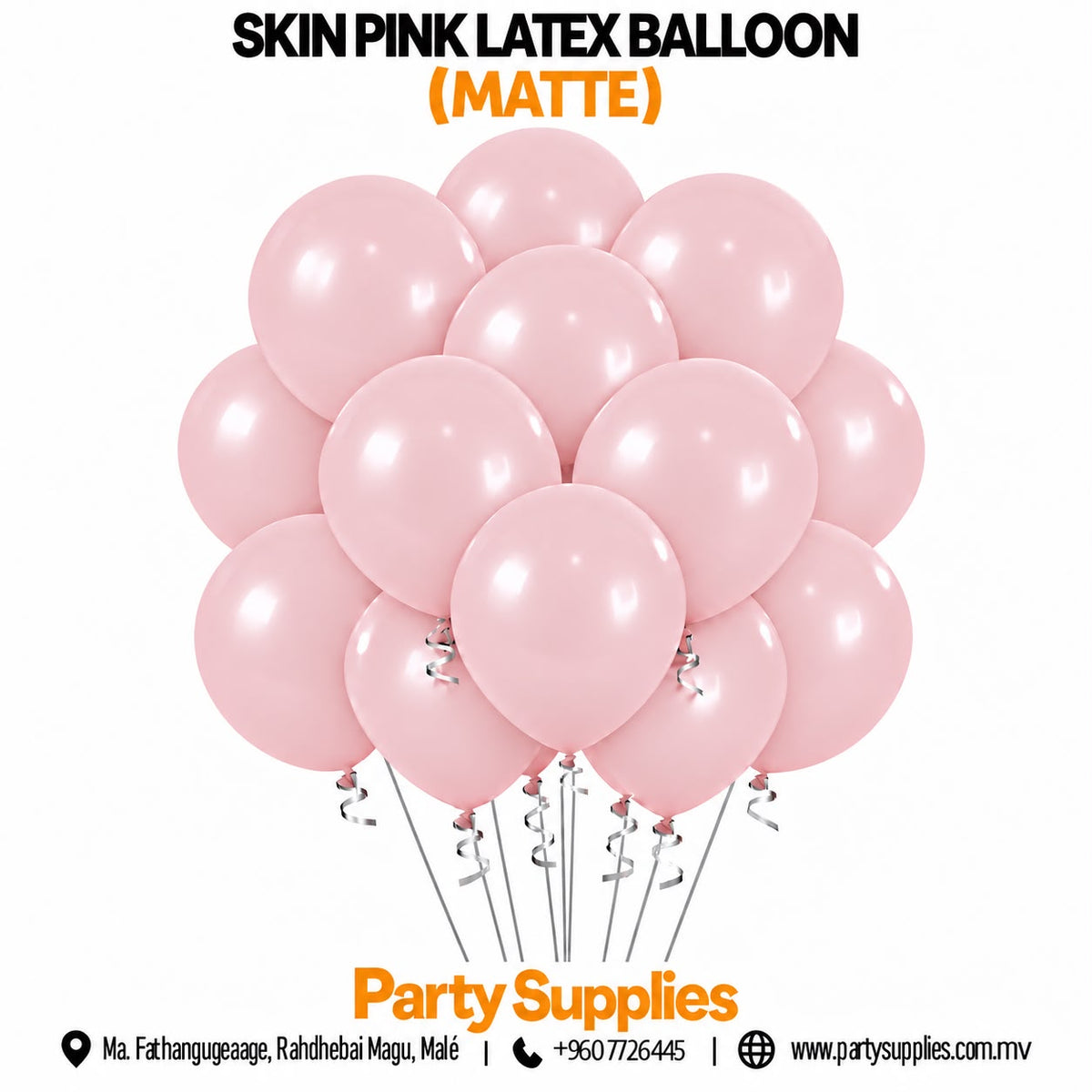 Skin Pink Latex Balloon (Matte)