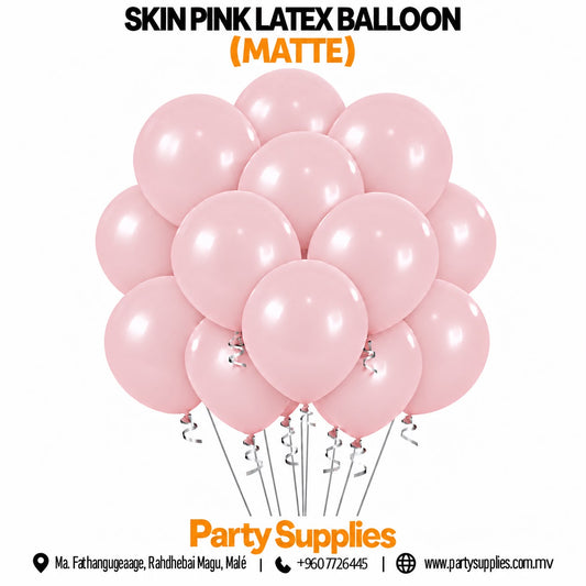 Skin Pink Latex Balloon (Matte)