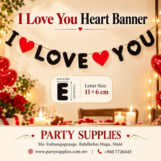 I Love you Banner