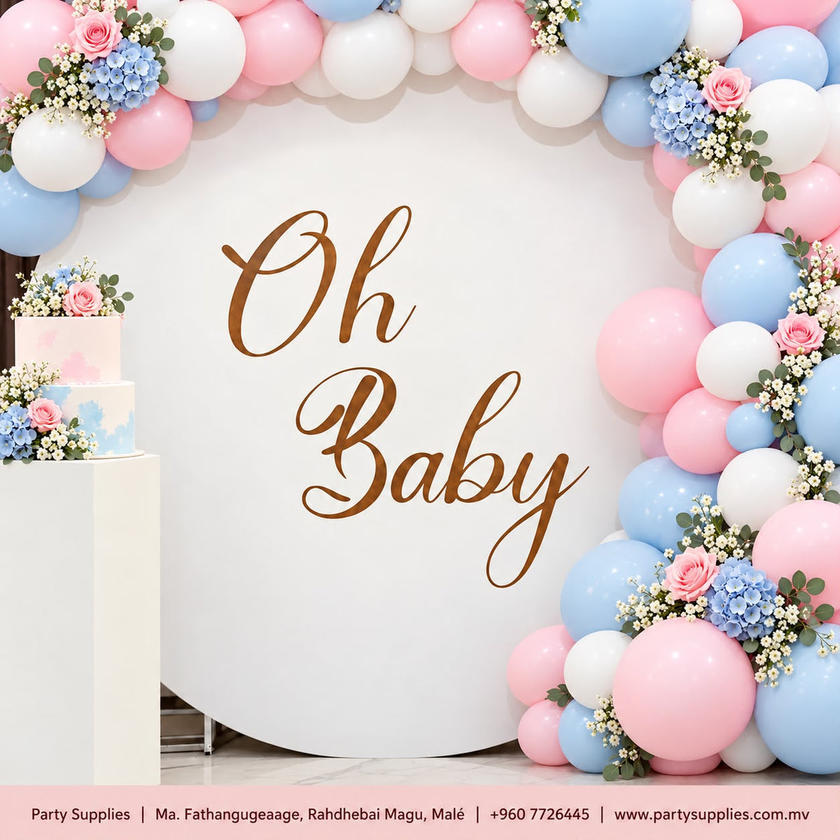 “Oh Baby” Decoration Wall Sticker