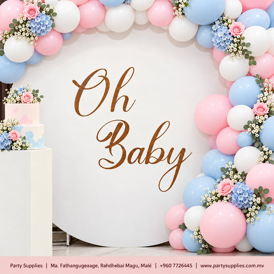 “Oh Baby” Decoration Wall Sticker