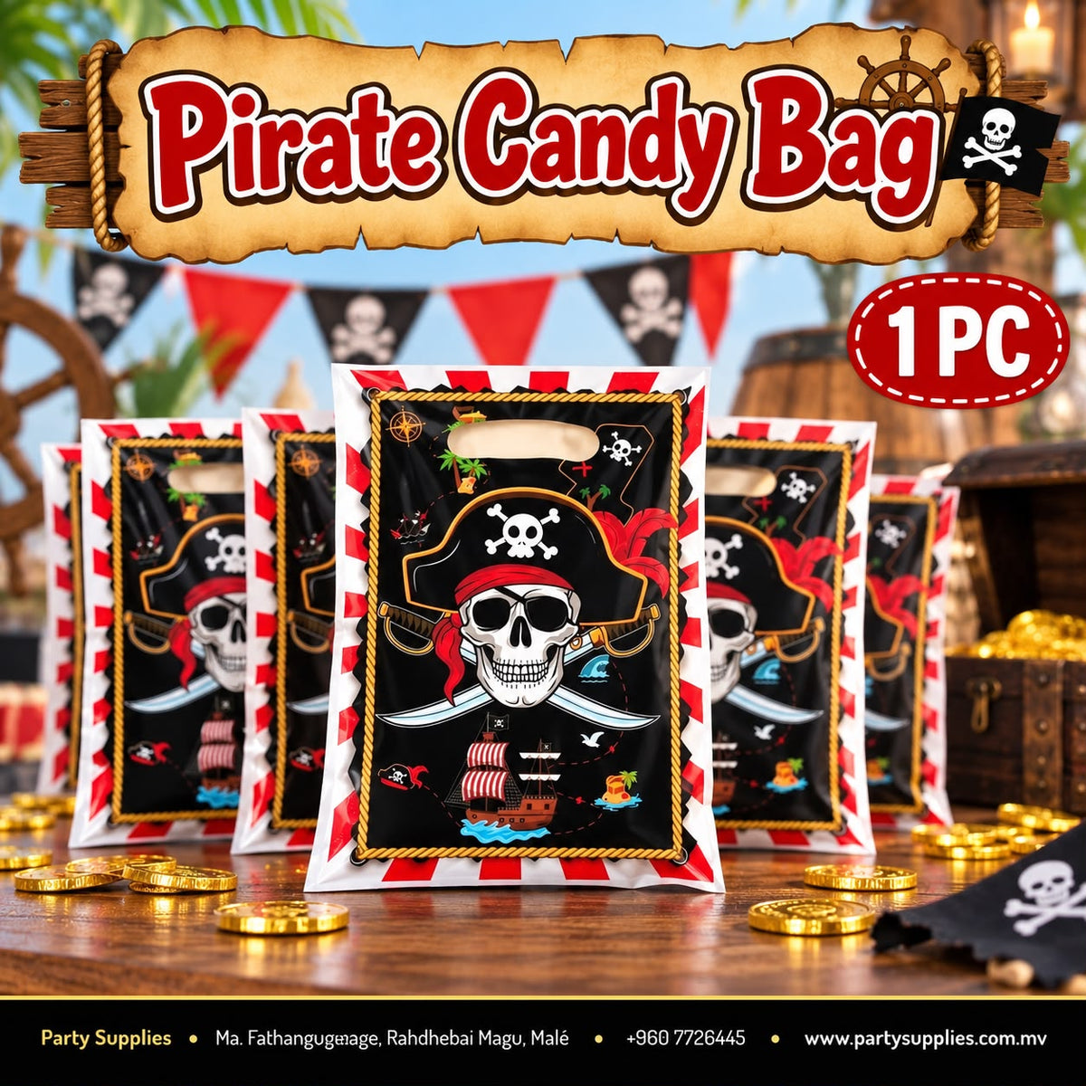 Pirate Candy Bag