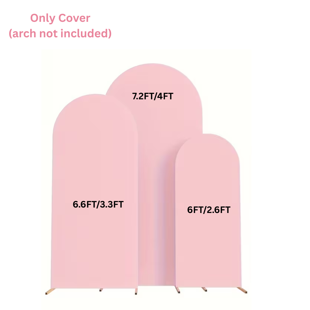 Pink Arch Cover for the Rent (metal arch not included)