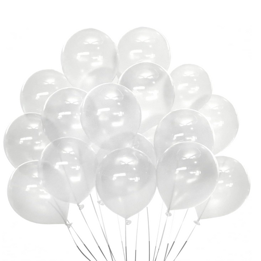 Clear Transparent Latex Balloon