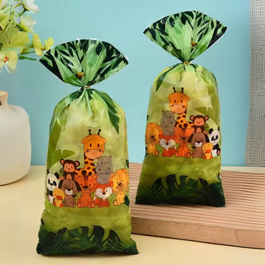 Jungle Animal Theme Candy Bag