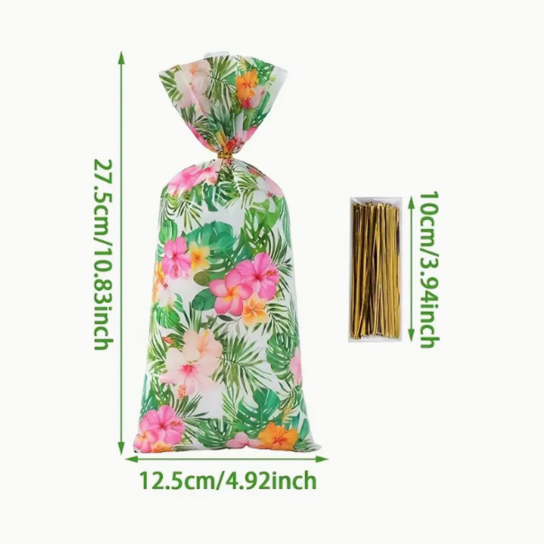 Hawaiian Flower Candy bag
