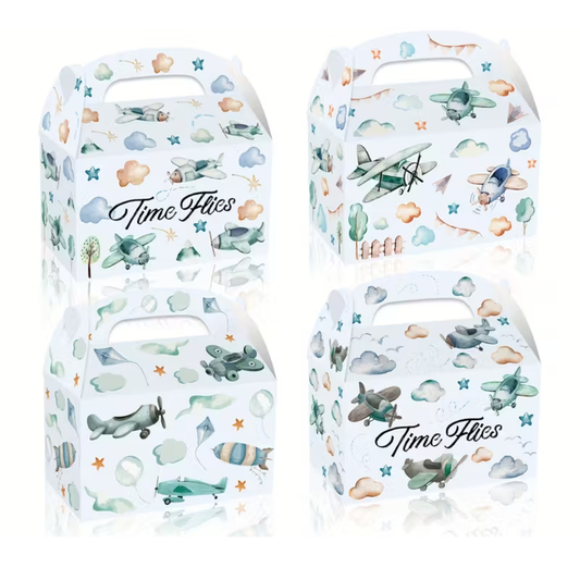 Airplane theme Paper Party Gift Box