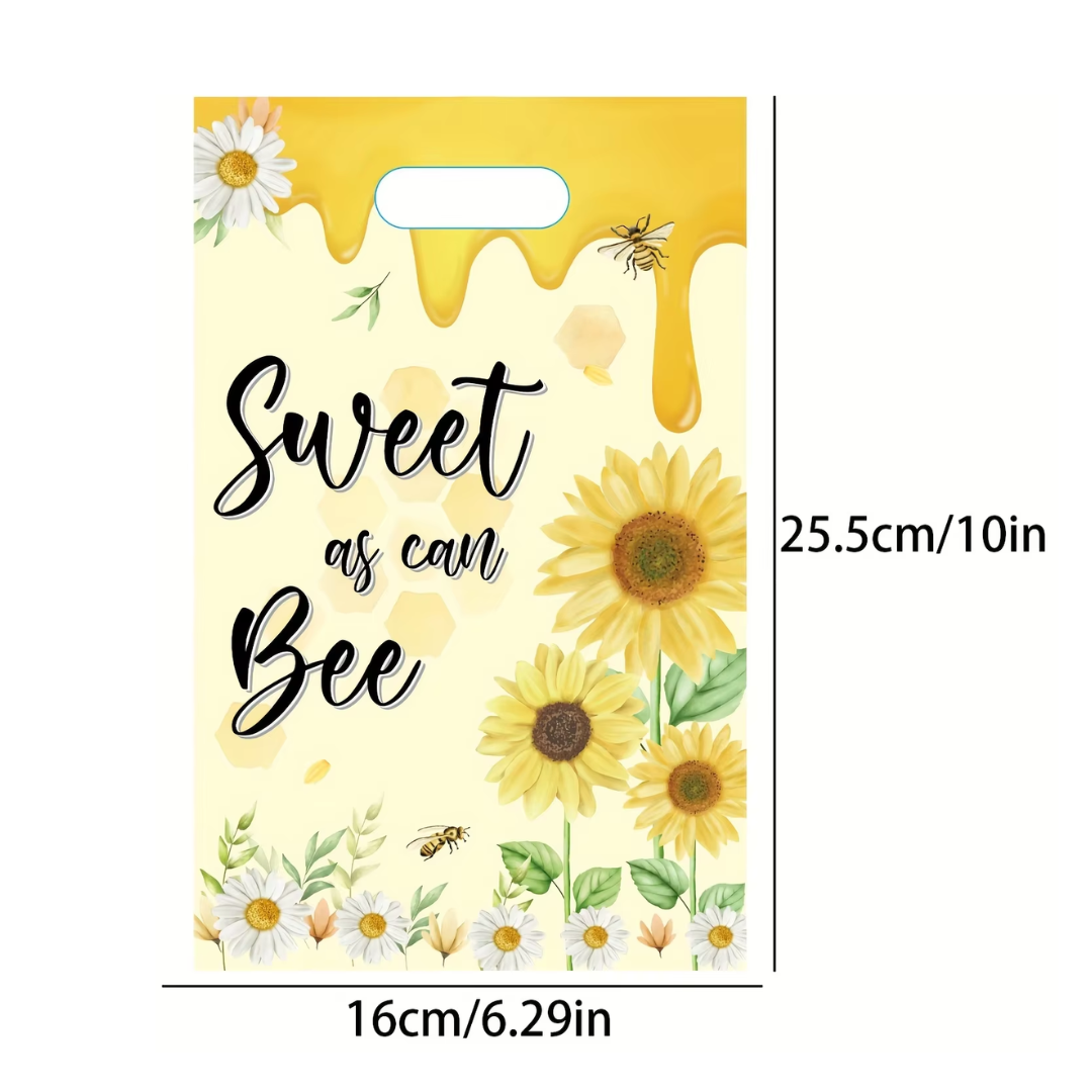 1pcs Sunflower bee theme Candy bag