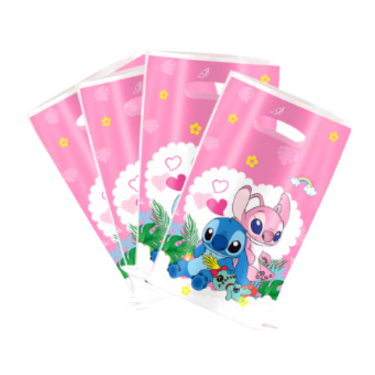 Pink Girl Stitch Birthday Candy Bag