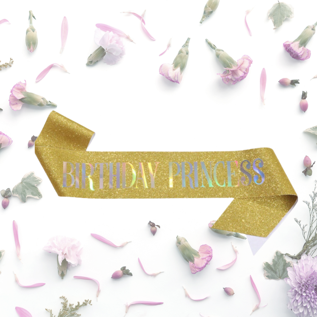 Birthday Princess Sash