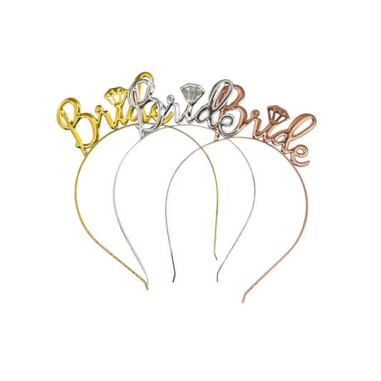 Bride Letter Crown