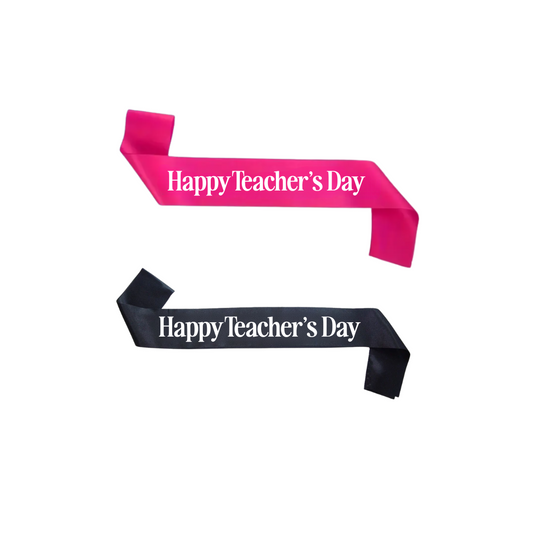 Happy Teacher's Day Sash