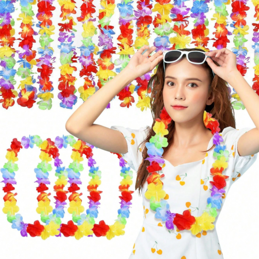1pcs Hawaiian Wreath Tropical Garland Necklace