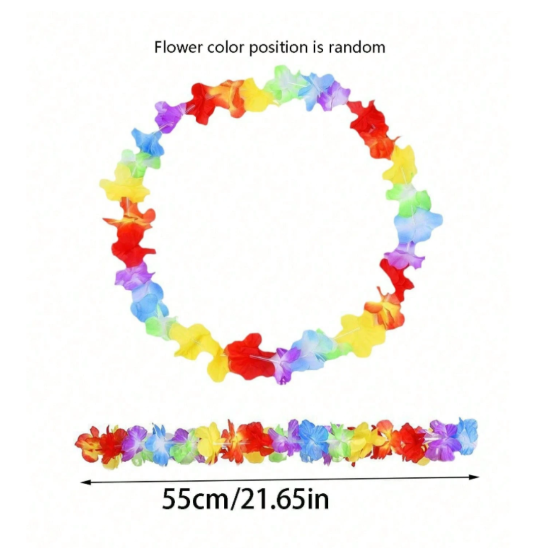 1pcs Hawaiian Wreath Tropical Garland Necklace