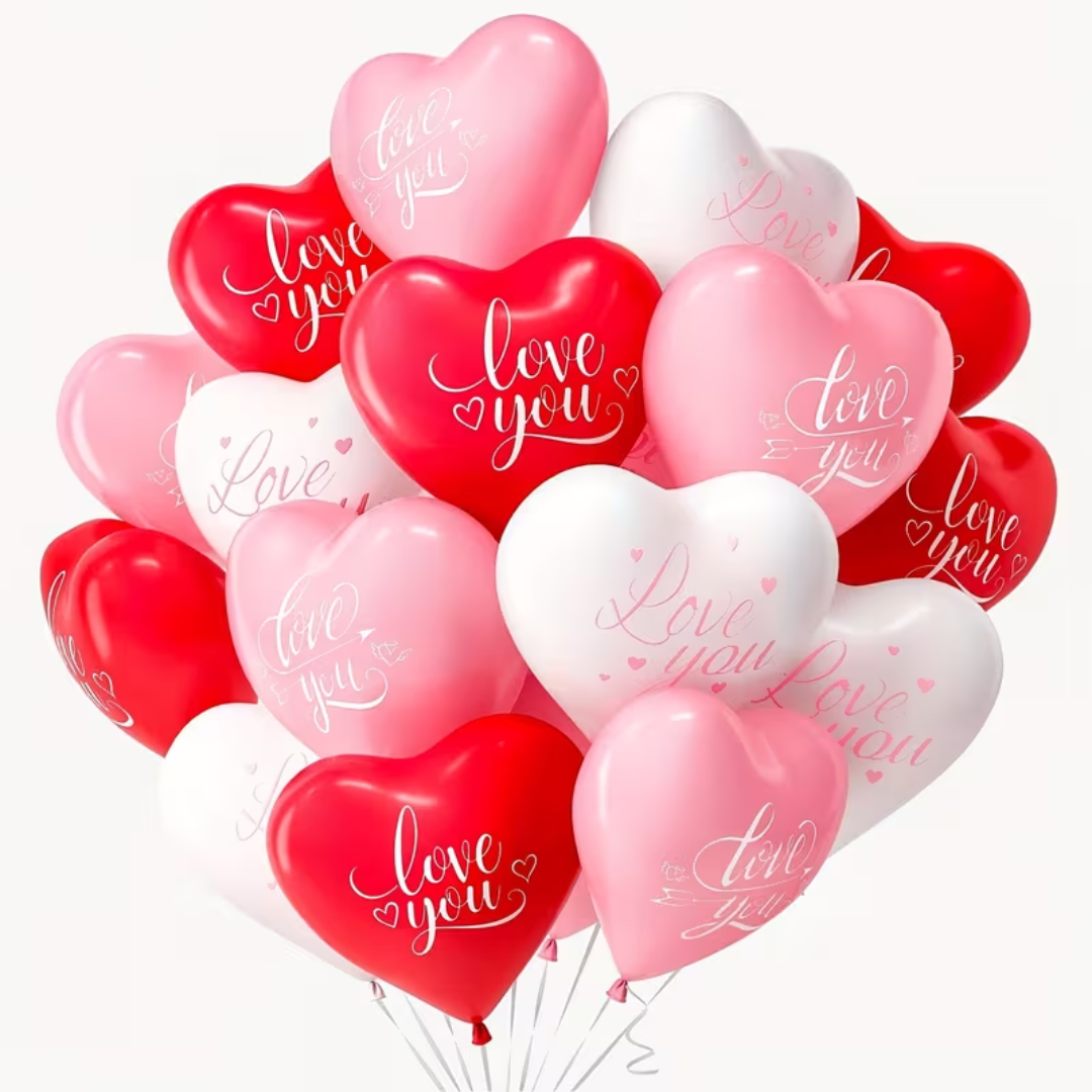12inch Love You Heart balloon
